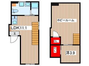 オーク清澄白河の物件間取画像